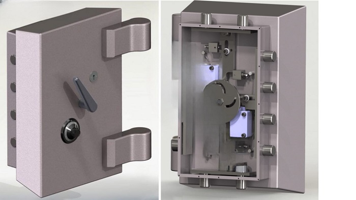 cấu tạo của két sắt chống chá